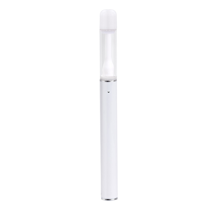 Pluma de vape desechable de cerámica con tornillo