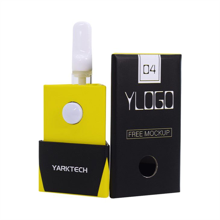 Tubo de empaque de vaporizador de vidrio