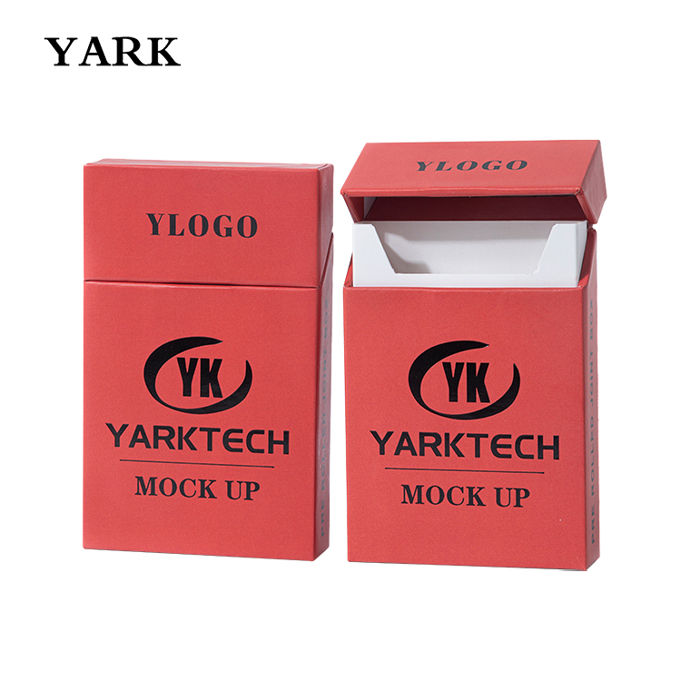 Caja de cigarrillos Preroll con tapa abatible