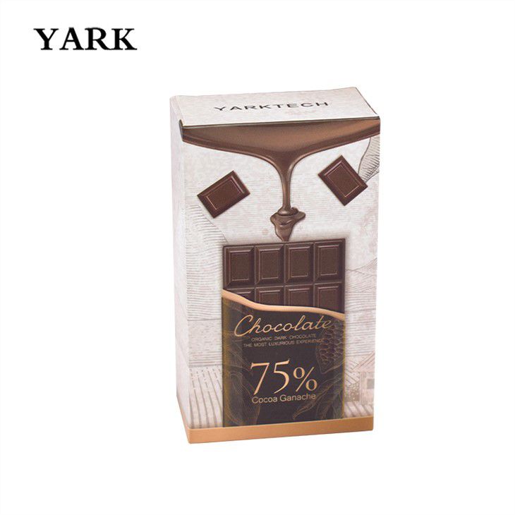 Embalaje de caja de barra de chocolate de cáñamo